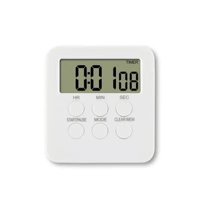 Mini temporizador de cozinha digital por atacado com função de relógio de contagem regressiva