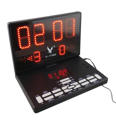 Preço de placar digital de LED de tênis/badminton programável com controle de teclado