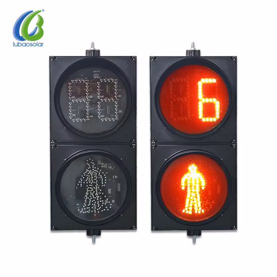 Temporizador F de contagem regressiva de tráfego digital LED de 12