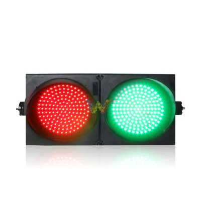 Temporizador de contagem regressiva digital duplo semáforo de LED com verde vermelho